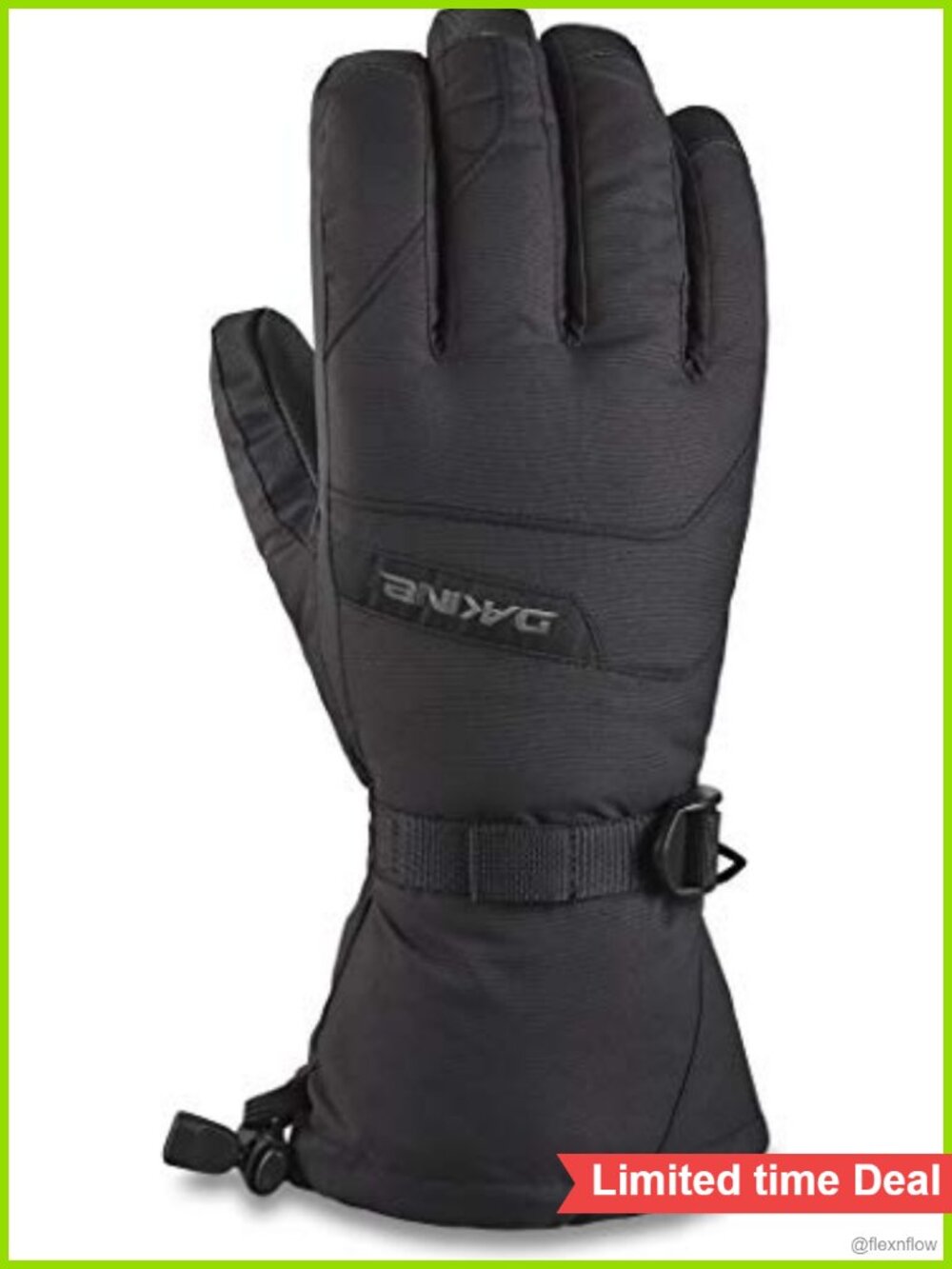Dakine Blazer Gloves Hi Loft Insulated Rubbertec Palm Ski Snowboard